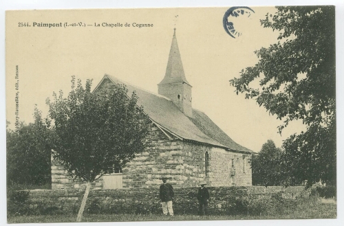 Paimpont (I.-et-V.) - La Chapelle de Coganne.