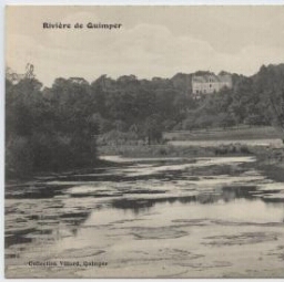 Rivière de Quimper Etang et Château de Kerbernès