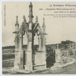 Fontaine Miraculeuse de N.-D. de Lorette, entre Uzel et Le Quillio