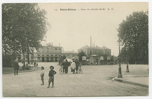 Saint-Brieuc - Gare du chemin de fer A.G.