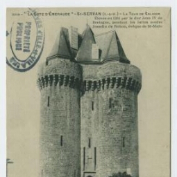 "La côte d'émeraude" - SAINT-SERVAN - La tour solidor.
