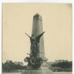 RENNES. - Monument élevé à la Mémoire des Enfants d'Ille-et-Vilaine, morts en 1870.