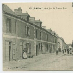 SAINT-GILLES (I.-et-V.) - La Grande Rue