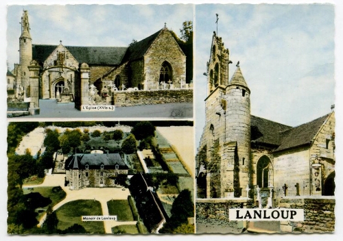 LANLOUP - L'Eglise (XVIḞ s.) Manoir de lanloup