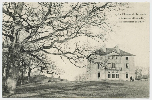 Château de la Roche en Guenroc (C.-du-N.) à kilomètres de Guitté
