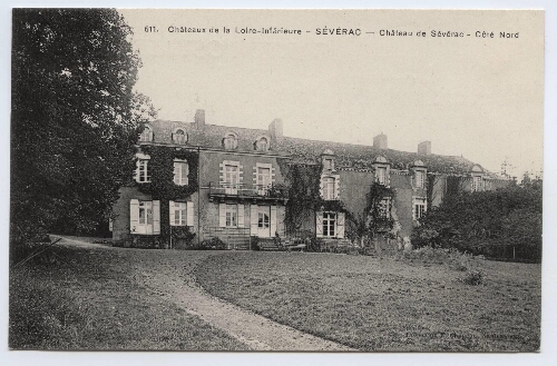 Châteaux de la Loire-Inférieure - SEVERAC - Château de Sévérac - Côté Nord