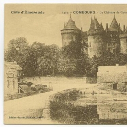 COMBOURG. - Le Château de Combourg, où a résidé Châteaubriand. - G. F.