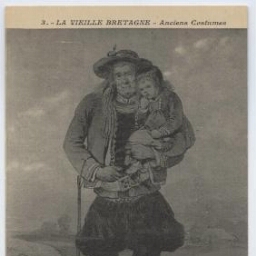 LA VIEILLE BRETAGNE Anciens Costumes. Homme de BANNALEC (Finistère)