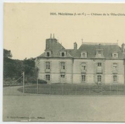 Mézières (I.-et-V.) - Château de la Ville-Olivier, côtés Sud