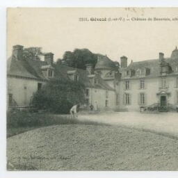 Gévezé (I.-et-V.) - Château de Beauvais, côté sud.