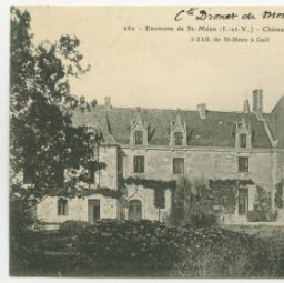Environs de St-Méen (I.-et-V.) - Château des Gravelles à kil. de St-Méen à Gaël.