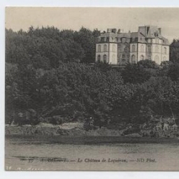 AUDIERNE.- Le Château de Loquéran.