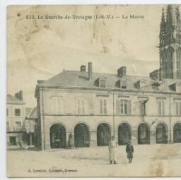 La Guerche-de-Bretagne (I.-&-V.) - La Mairie.