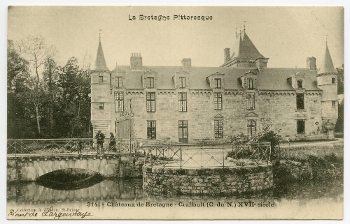 Château de Bretagne - Graffault (C.-du-N.) XVIIḞ siècle