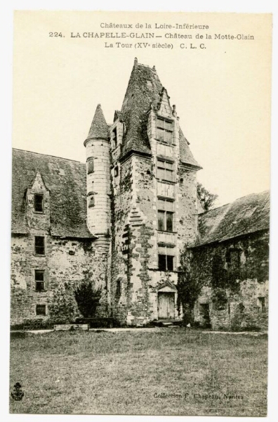 LA CHAPELLE-GLAIN - Château de la Motte-Glain La Tour (XVe siècle)
