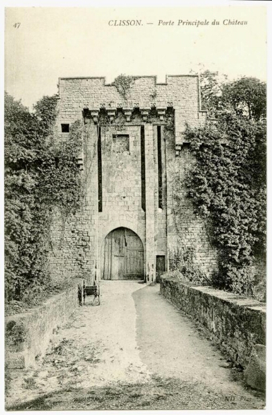 CLISSON. - Porte Principale du Château