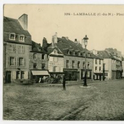 LAMBALLE (C.-du-N.). - Place du Marché