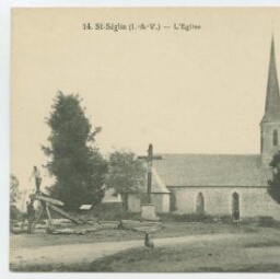 St-Séglin (I.-et-V.) - L'Eglise.
