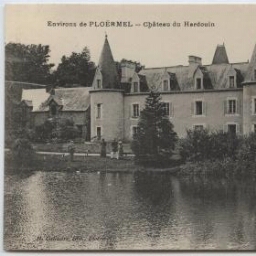Environs de PLOERMEL.- Château du Hardouin