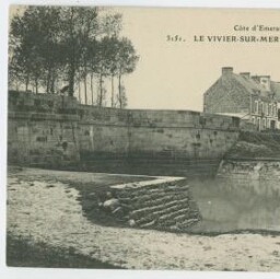 Côte d'Emeraude. LE VIVIER-SUR-MER (I.-et-V.) - Le Pont d'Angoulême.