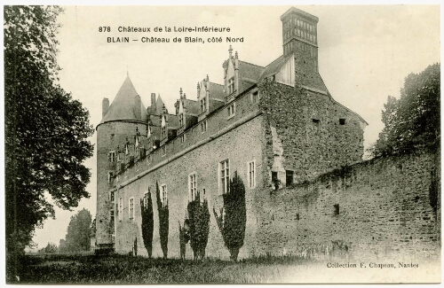 BLAIN - Château de Blain, côté Nord