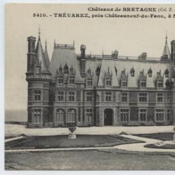 TREVAREZ, près Châteauneuf-du-Faou, à M. de Kerjégu Façade Sud