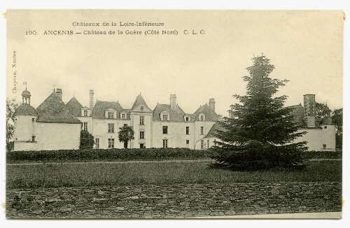 ANCENIS - Château de la Guère (Côté Nord)