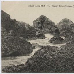 BELLE-ILE-EN-MER. - Rochers de Port-Donnant (Côte-Sauvage)