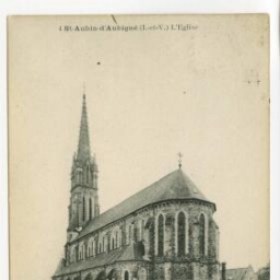 Aubigné (I.-et-V.). L'église.