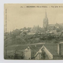 Bécherel (I.-et-V.). Vue prise de la Ville Malette