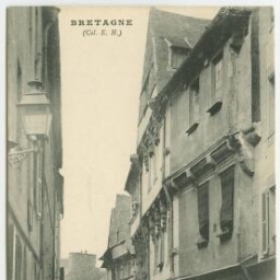 SAINT-BRIEUC Vieilles maisons, Rue Saint-Jacques