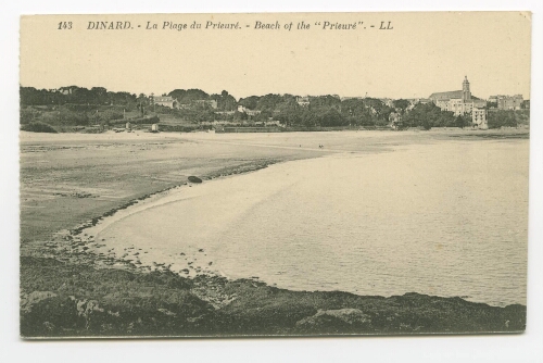 DINARD. - La Plage du Prieuré. - Beach of the"Prieuré".- LL.