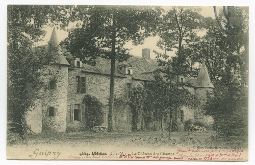 Guipry (I.-et-V.) - Le Château des Champs.