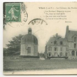 Vitré (Ille-et-Vilaine).- Le Château des Rochers.