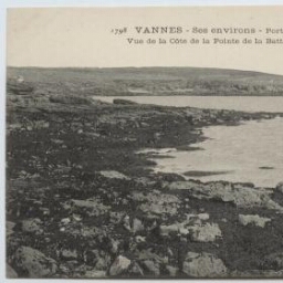 VANNES - Ses environs - Port-Navalo Vue de la Côte de la Pointe de la Batterie
