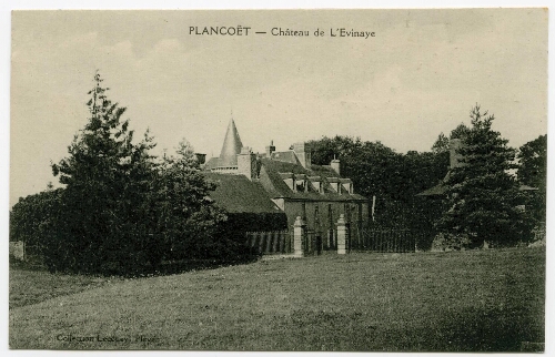 PLANCOET - Château de l'Evinaye
