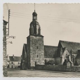 Eglise des XIVe et XVe s. de Champeaux, jadis Collégiale.
