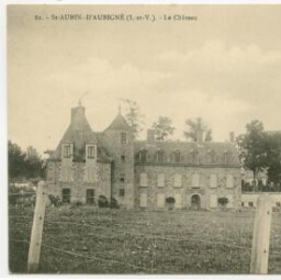 Aubigné (I.-et-V.). Les ruines du Vieux Château.