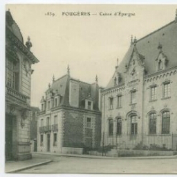 FOUGERES - Caisse d'Epargne.