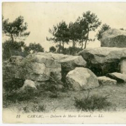 CARNAC - Dolmen de Marie Kérioned. - LL.
