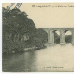 Langon (I.-&-V.) - Le Viaduc des Corbinières.