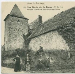 Les Bords de la Rance (C.-du-N.). Antique Manoir de Bois-Anne-en-Plouër
