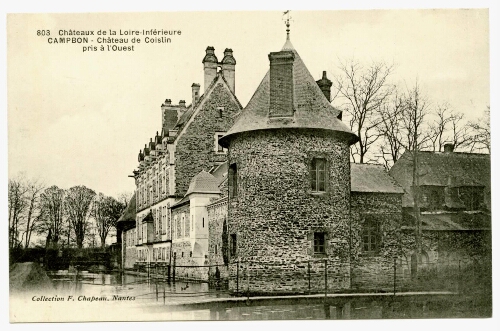 CAMPBON - Château de Coislin pris à l'Ouest