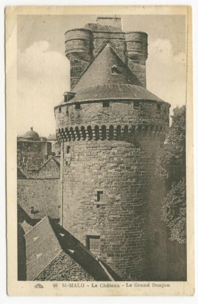 Saint-Malo - Le château, le grand donjon