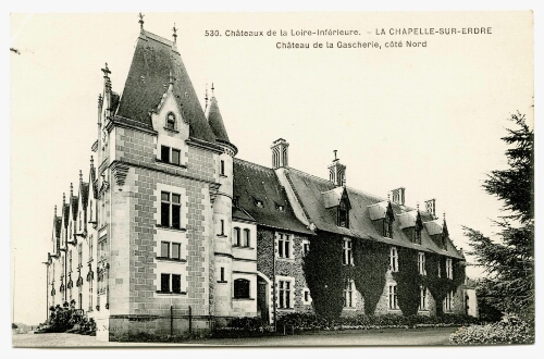 LA CHAPELLE-SUR-ERDRE Château de la Gascherie, côté nord
