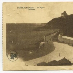 DINARD (Bretagne) - La Digue - The Dike.
