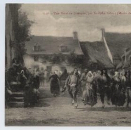 Une Noce en Bretagne, par Adolphe Leleux (Musée de Quimper)