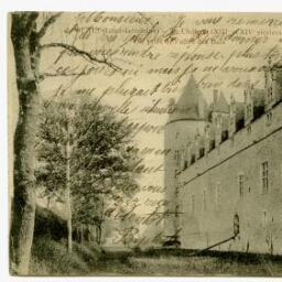 L-I BLAIN (Loire-Inférieure) - Le Château (XIIIe et XIVe siècles) Vue prise de l'allée des Buis