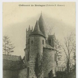 Environs de DINAN - le Château de la Conninais, Le Donjon (XVḞ siècle)