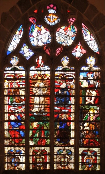 Verrière de la Transfiguration de l'église Saint-Ouen